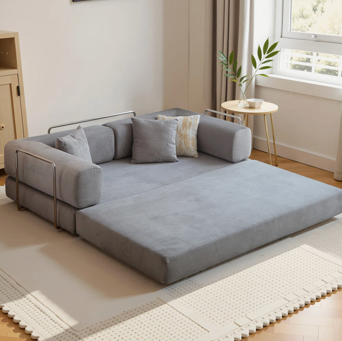 Sofá cama convertible Confy - Sofá plegable de suelo