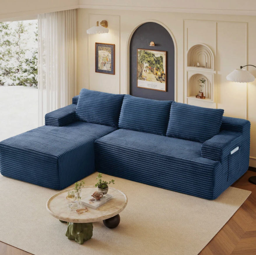 Sofá modular moderno Nube en forma de L
